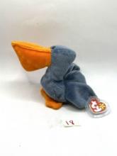 Scoop the pelican beanie baby