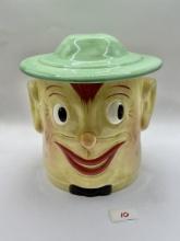 Smiling Oscar cookie jar with original box