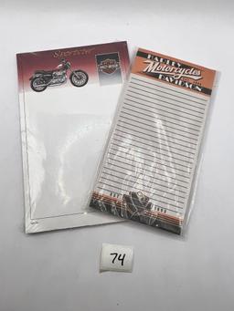 HARLEY DAVIDSON NOTEPADS