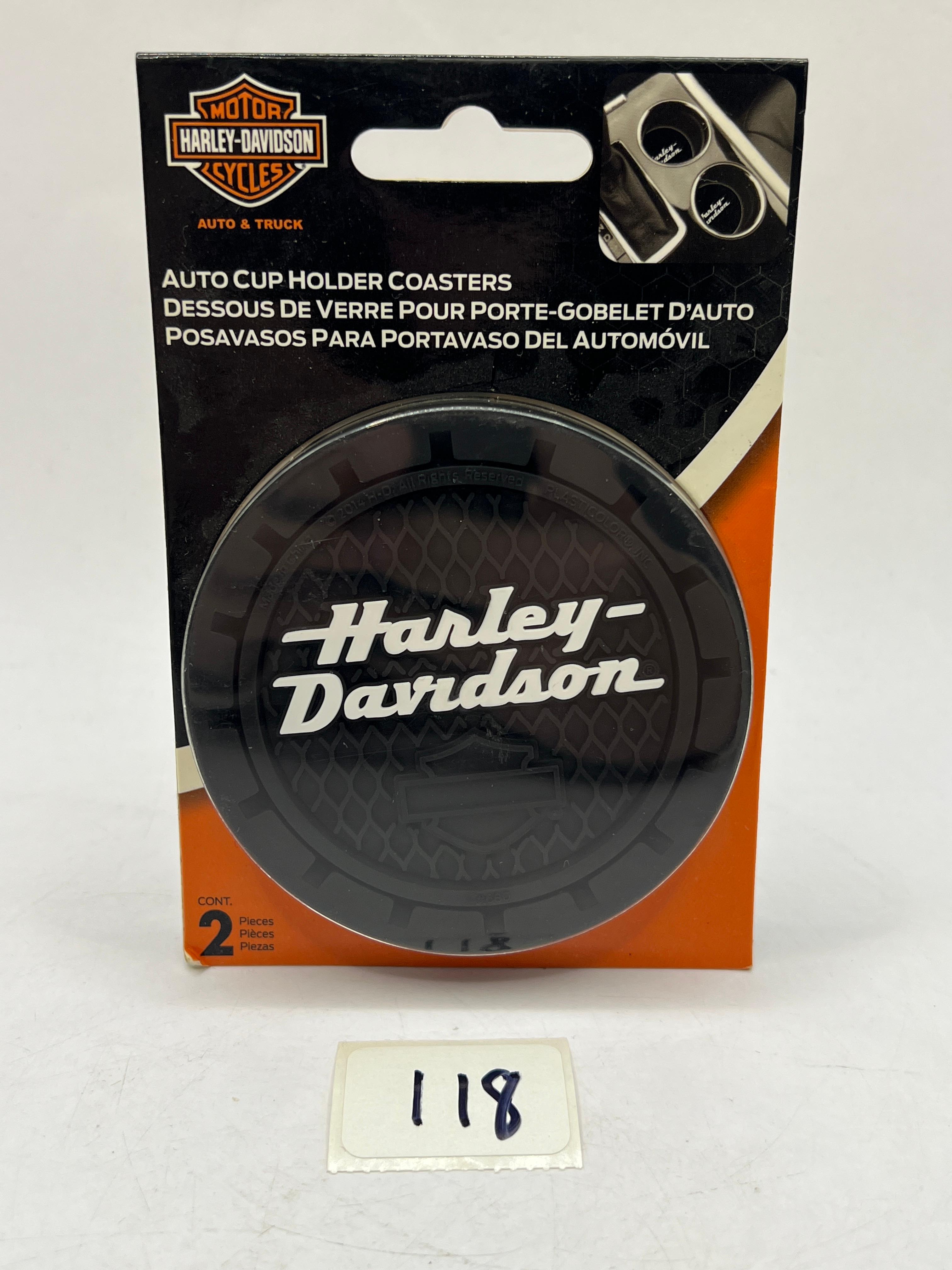 HARLEY DAVIDSON AUTOCUP HOLDER COASTERS