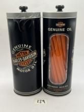 HARLEY DAVIDSON CANS WITH STRAWS