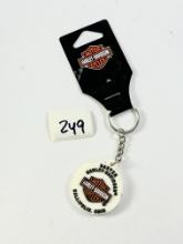 HARLEY DAVIDSON KEY KEYCHAIN