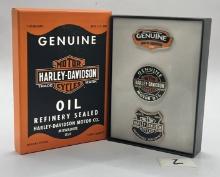 Harley-Davidson Oil Can Pin Set