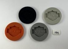 Harley Davidson Silicone Coasters