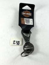 HARLEY DAVIDSON CLASP KEYCHAIN