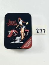 HARLEY DAVIDSON KEYCHAIN IN TIN