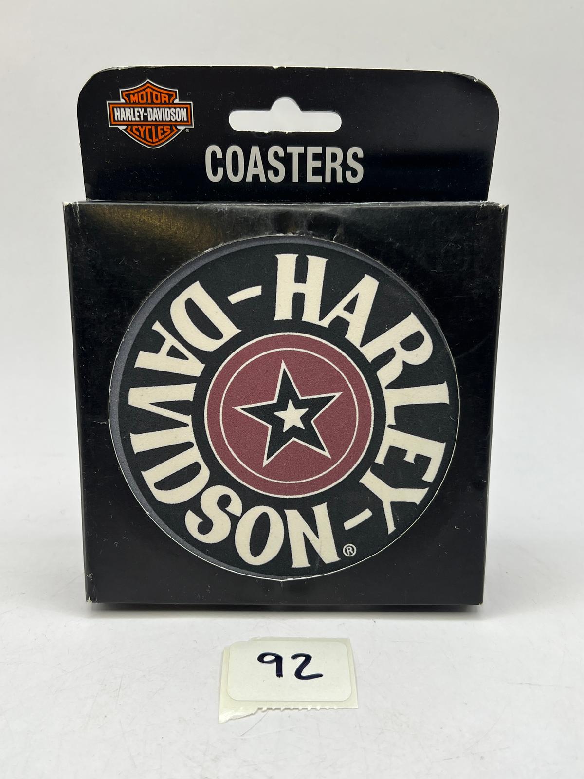 HARLEY DAVIDSON COASTERS NEW IN BOX