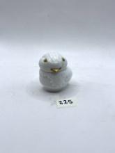 small white bird avon bottle