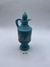 blue artistic avon bottle