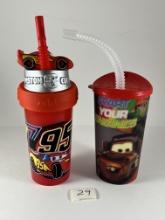 'Cars' travel cups