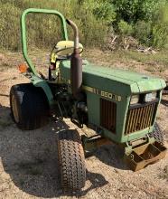 John Deere 650 Tractor- does not run