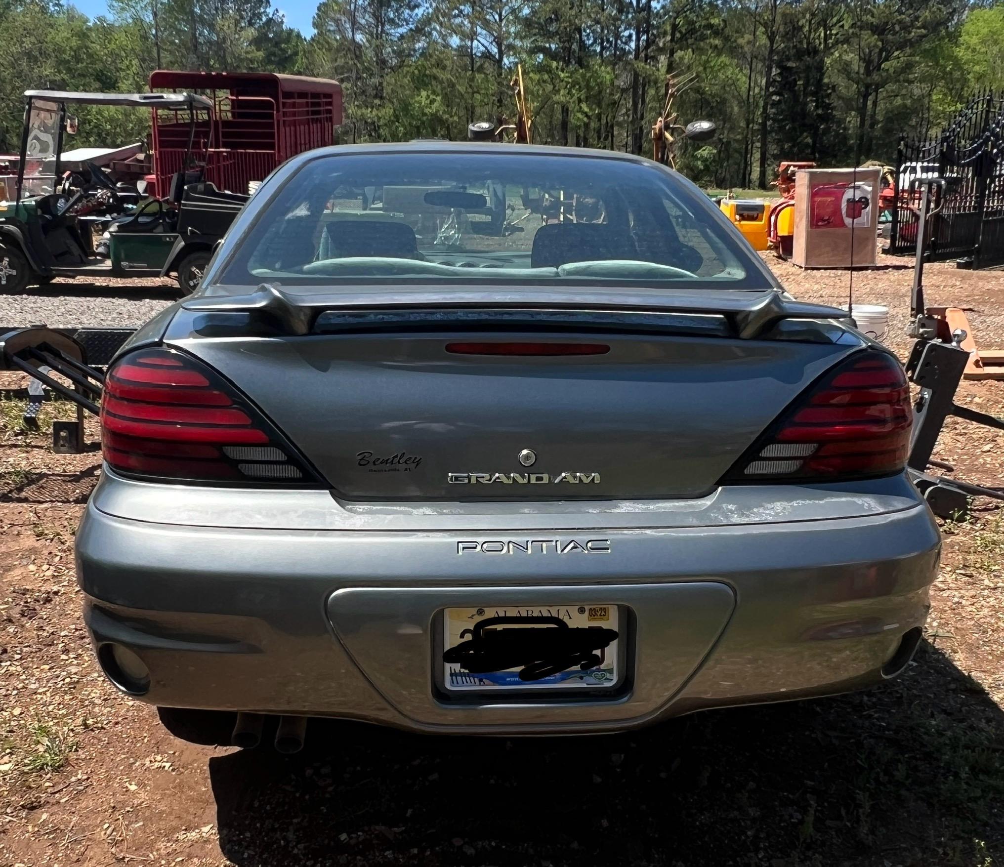 2003 Pontiac Grand Am 167k miles- BILL OF SALE ONLY, Does Not Have Title