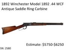 1892 Winchester Model 1892 .44 WCF SRC