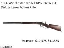 1906 Winchester Model 1892 .32 WCF Deluxe Rifle