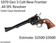 1970 Gen 3 Colt New Frontier .44 SPL Revolver