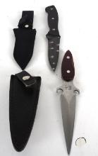 Large Hunting Knife and Dagger