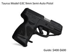 Taurus Model G3C 9mm Semi-Auto Pistol