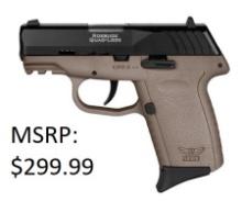 SCCY CPX-2 Gen 3 Tan 9mm Pistol