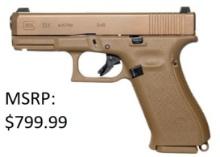 Glock G19X Gen 5 9mm FDE Pistol