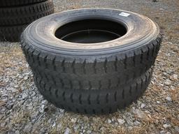 (2) New Recap Sumitomo 11R24.5 Tires