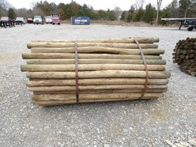 3"x7' Bundle of Pressure Treated Posts