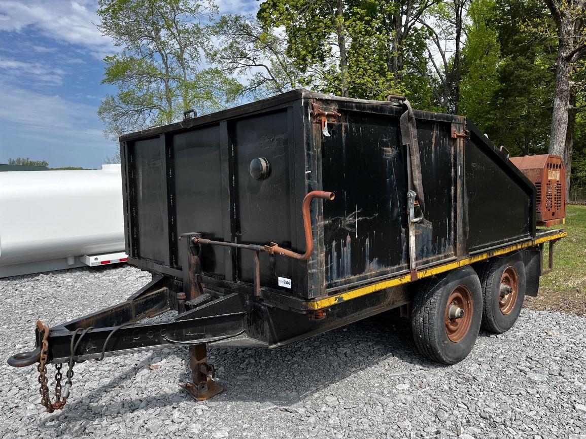 Tandem Axle Masonry Tag Trailer