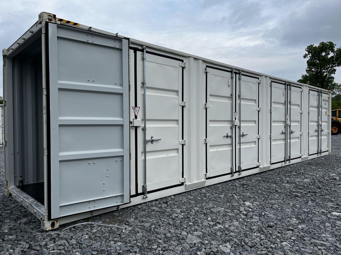 1-Trip 40' Multi Door Shipping Container