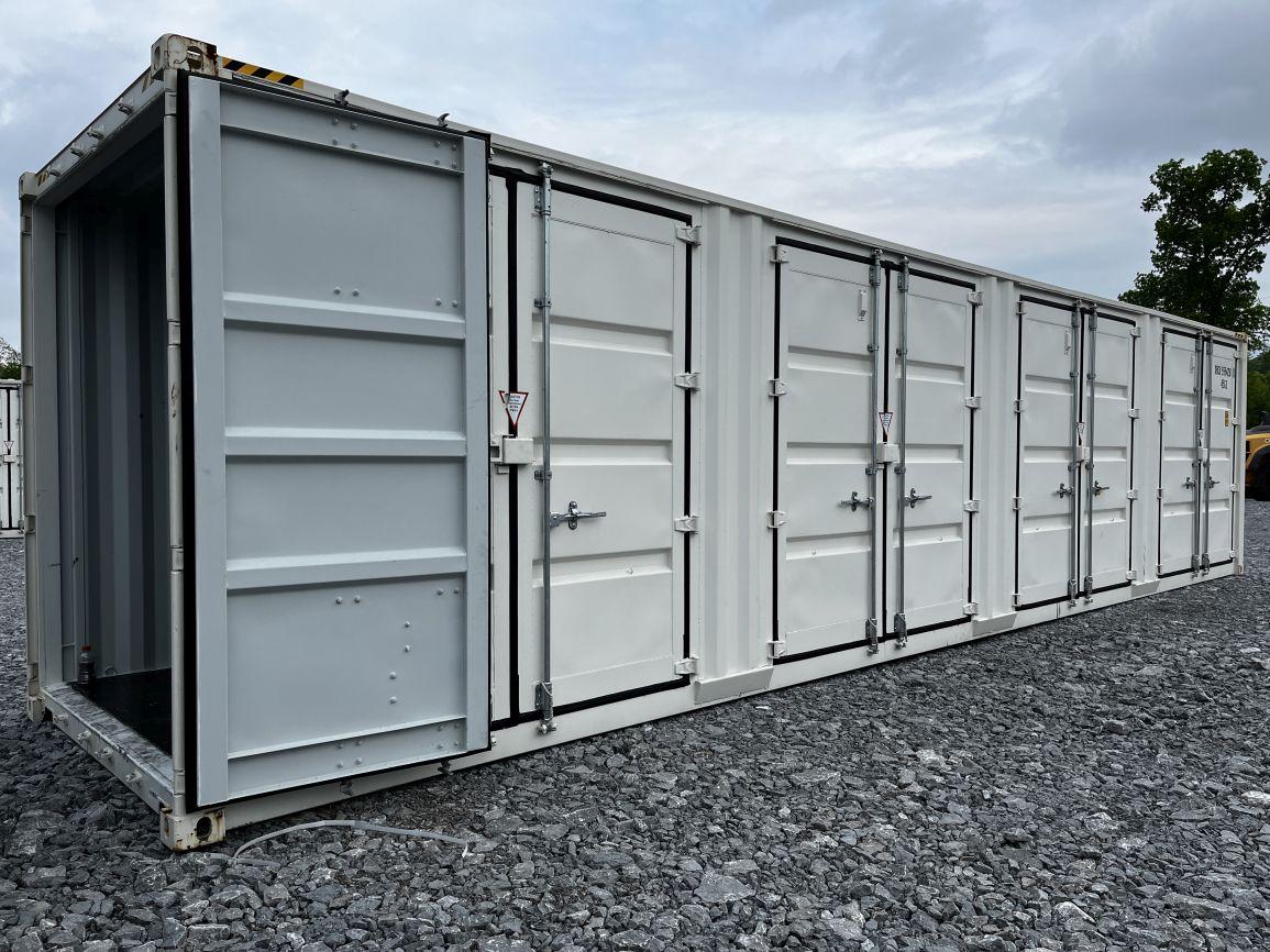 1-Trip 40' Multi Door Shipping Container