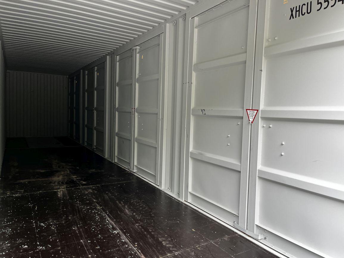 1-Trip 40' Multi Door Shipping Container