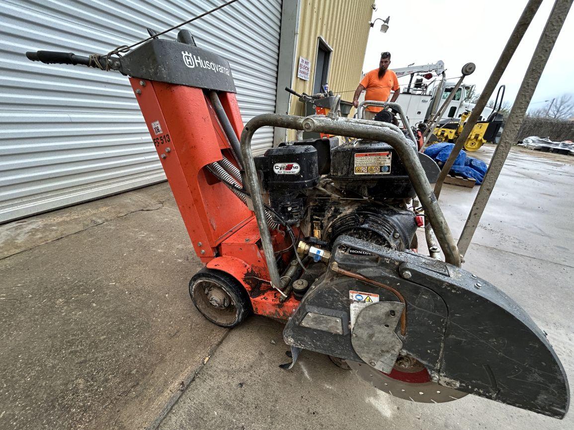 Husqvarna FS513 Walk Behind Concrete Saw