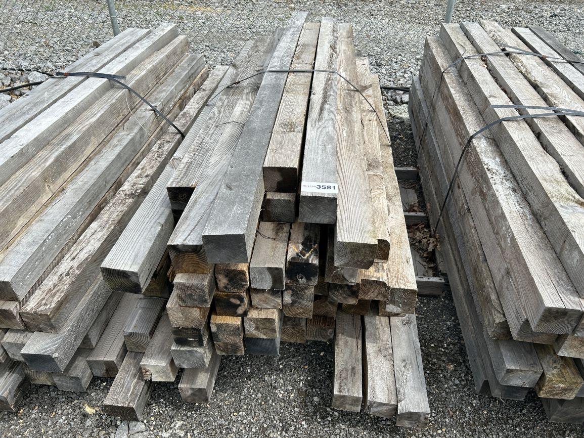 Lot of 4x4 Wood Posts