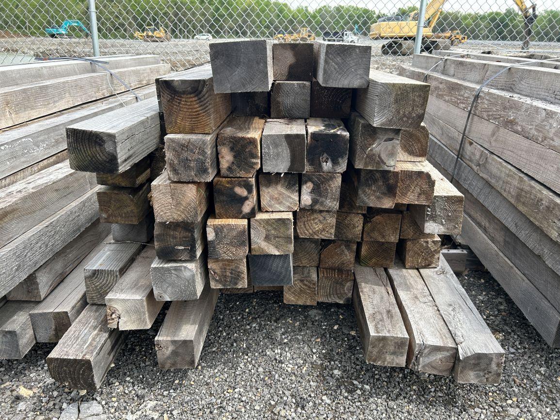 Lot of 4x4 Wood Posts