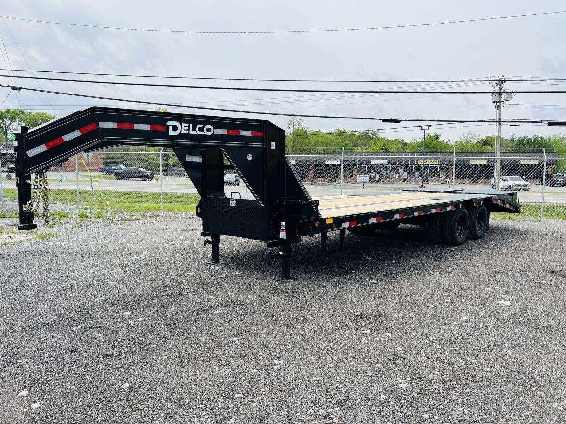 New 2024 Delco Dual T/A Gooseneck Trailer