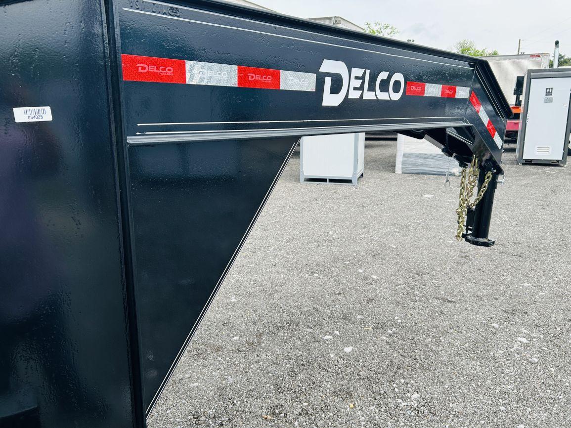 New 2024 Delco Dual T/A Gooseneck Trailer