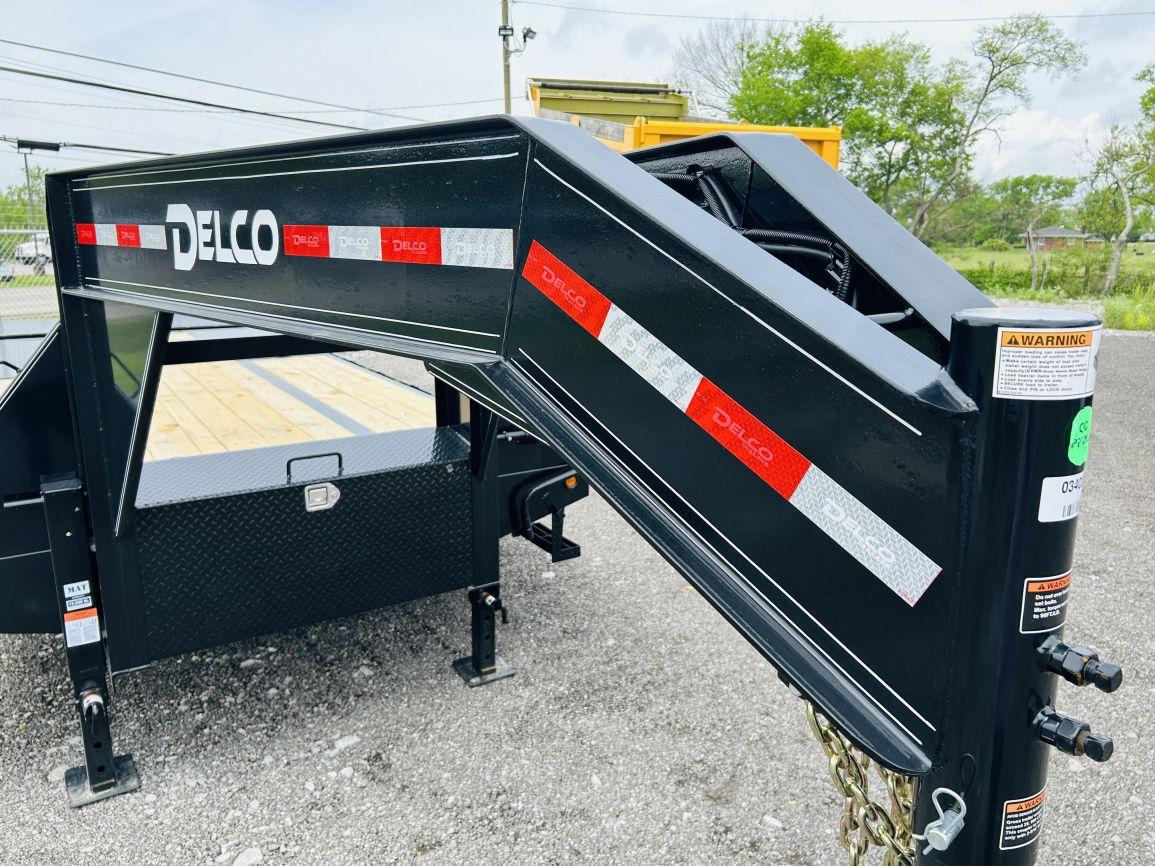 New 2024 Delco Dual T/A Gooseneck Trailer