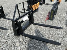 Unused 2023 Mower King SA Skid Steer Forks