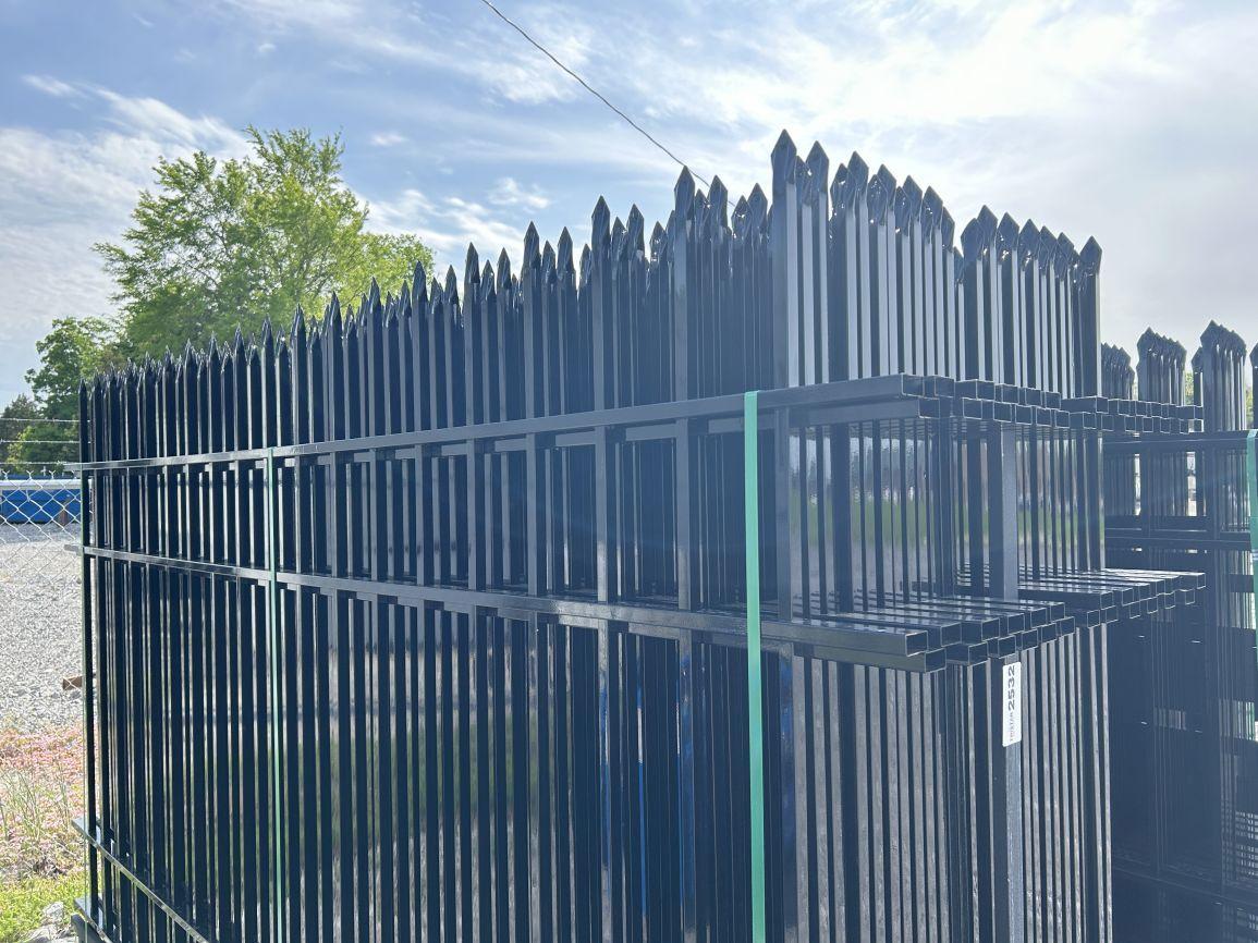 Unused 2023 AGT 10FT Wrought Iron Site Fence