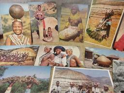 RPPC REAL PHOTO POSTCARD LOT OF AFRICA