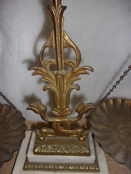 "DECORATIVE BRASS AND MARBLE SCALE