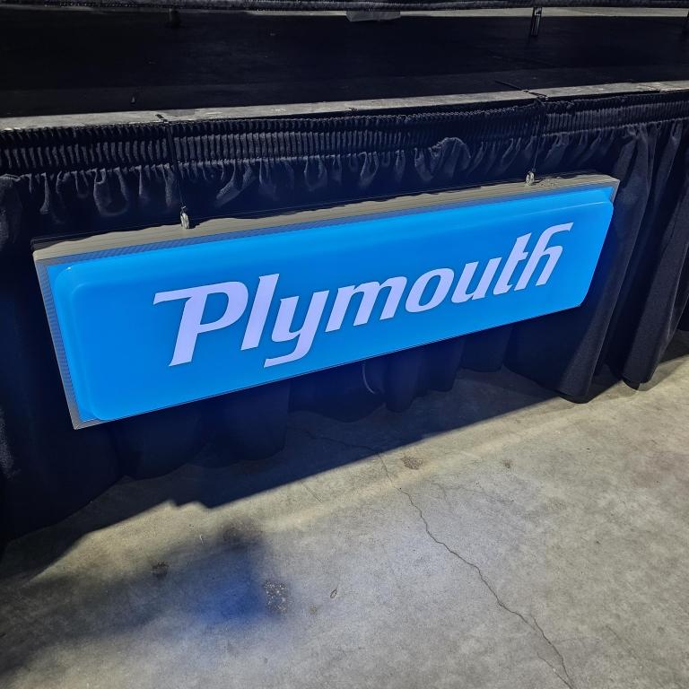 Plymouth LED Sign