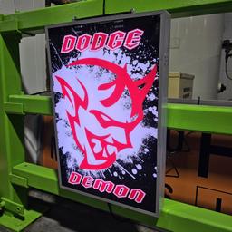 Dodge Demon LED Sign