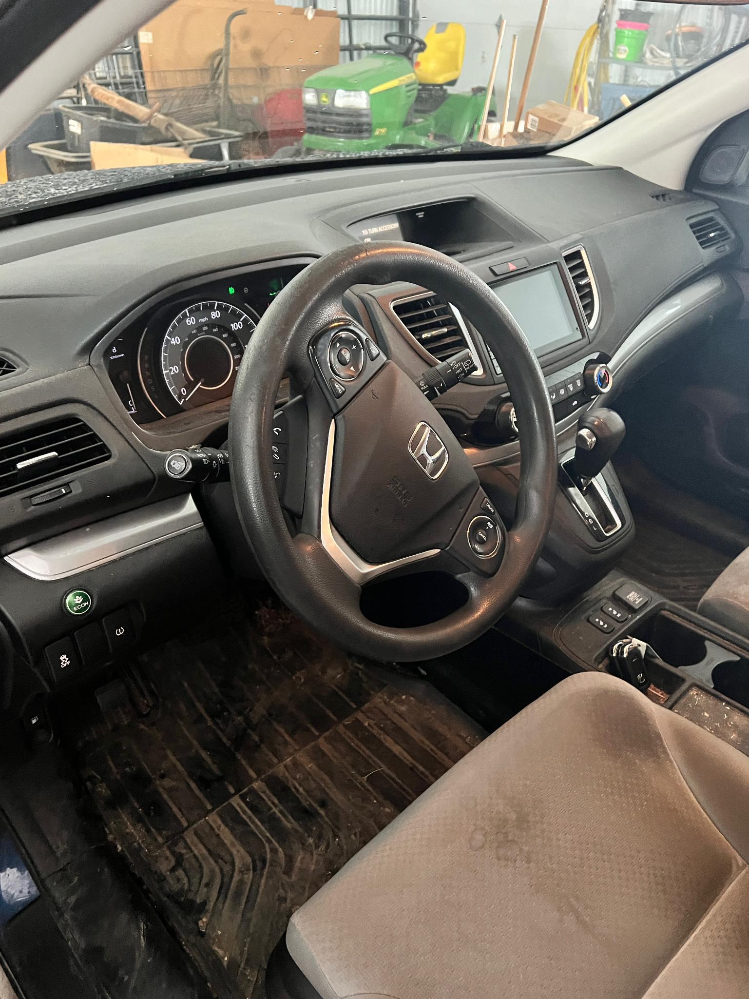 2015 Honda CR-V Multipurpose Vehicle (MPV), VIN # 2hkrm4h54fh648472