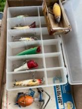 Fishing Lure lot including vintage