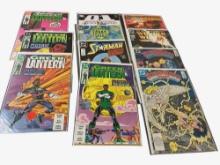 Lot of 11 Green Lantern, Wonder Woman and other comics