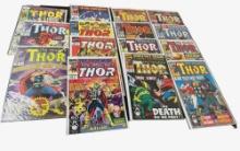 Lot of 15 Thor and Thor Related comic books, see pics for all issues included