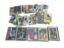 Bo Jackson Baseball and Football 40 Card lot w/ RC NFL MLB