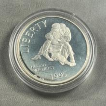 1995-S Civil War Commemorative SIlver Dollar