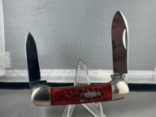 1970's Case XX 2 Blade Canoe Pocket Knife, 62131