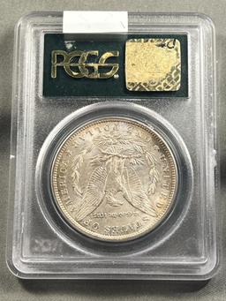 1883-O Morgan Silver Dollar in PCGS MS63 Holder