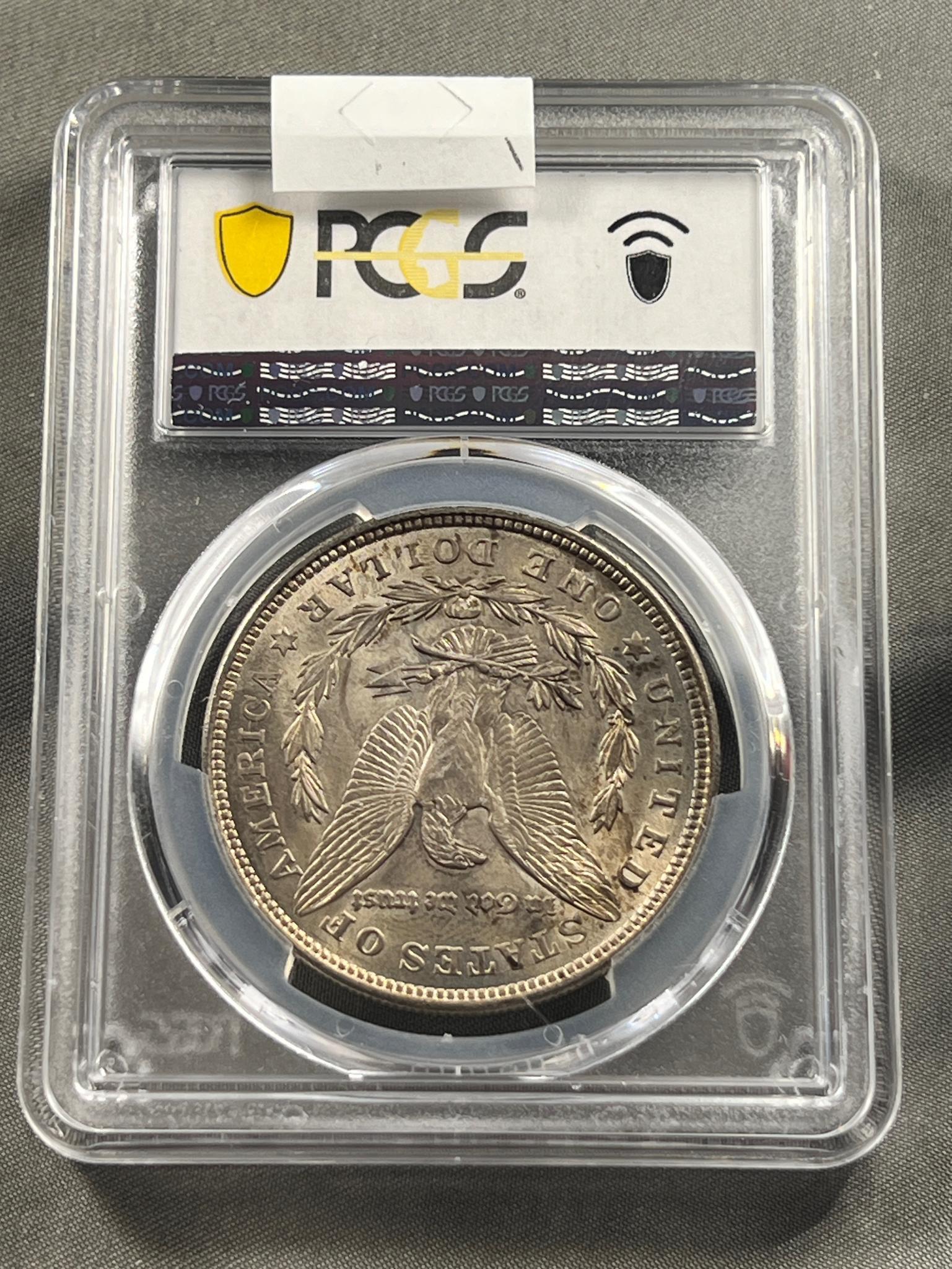 1921 Morgan Dollar in PCGS MS64 Holder